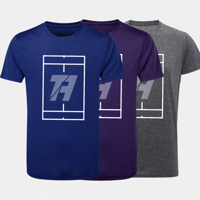 3 t-shirt pixel terrain v2 - Taille M - Training Addict Shop